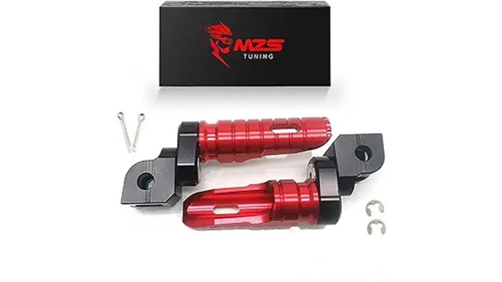 adjustable motorcycle foot pegs