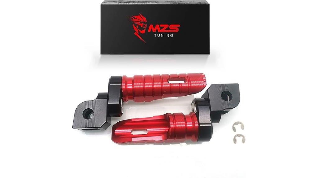 adjustable motorcycle foot pegs