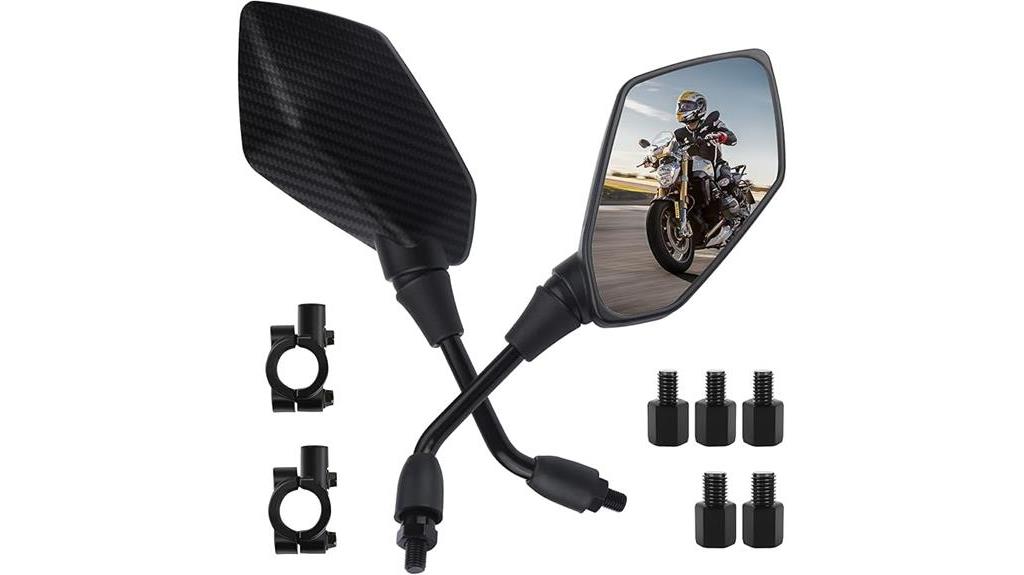 adjustable motorcycle side mirrors