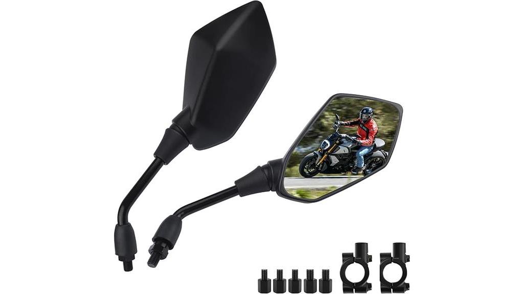 adjustable motorcycle side mirrors