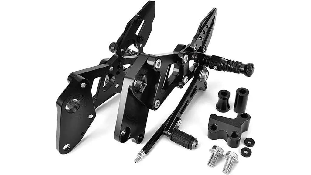 adjustable rearset foot pegs