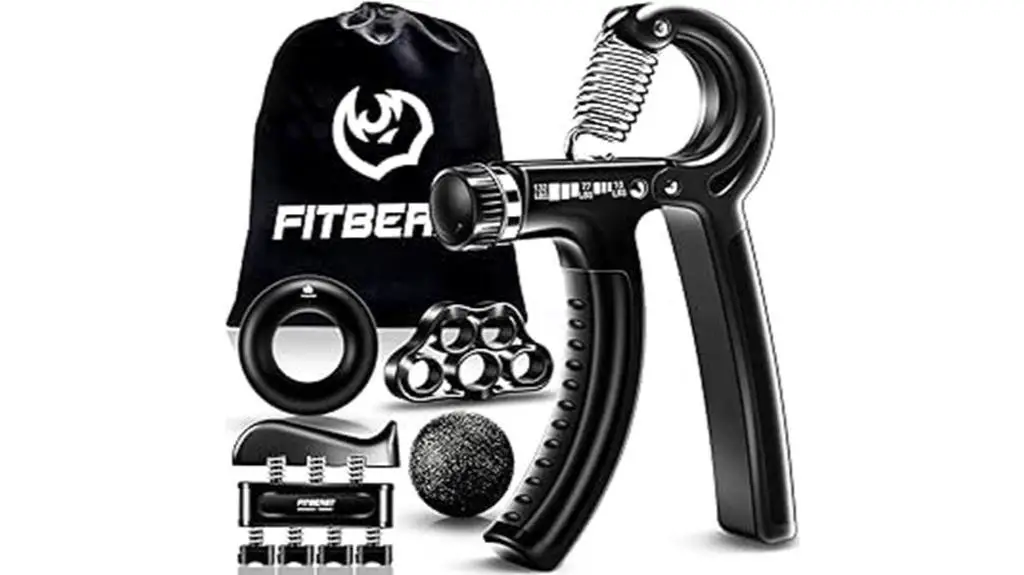 adjustable resistance grip strengtheners