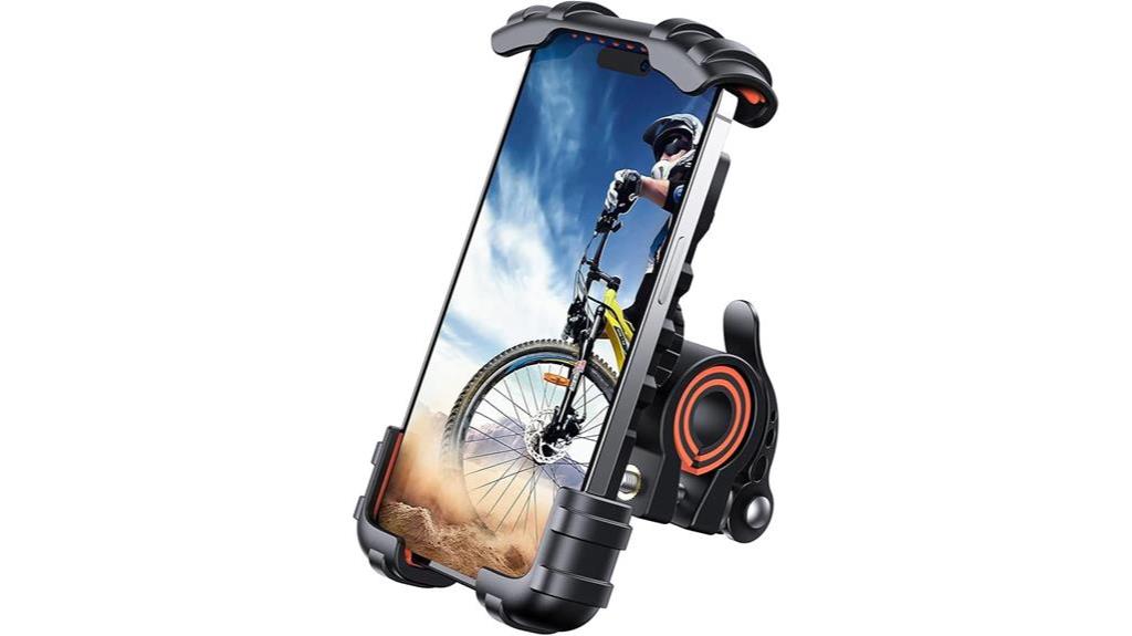 adjustable smartphone bike holder