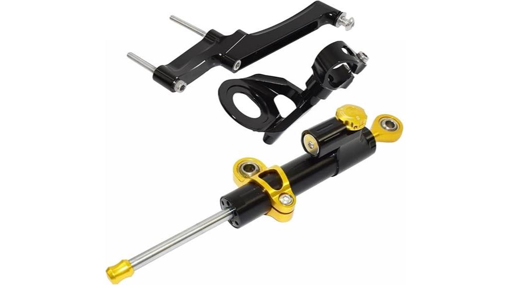 adjustable steering damper stabilizer