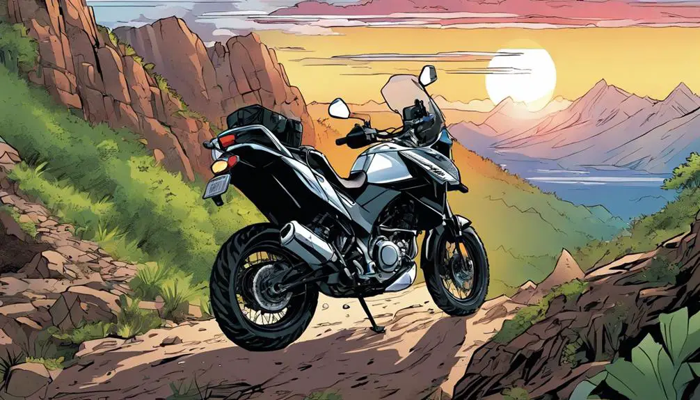 all terrain suzuki v strom versatility