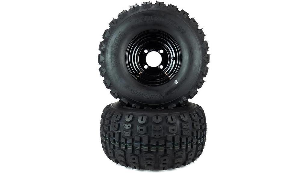 all terrain tire assemblies