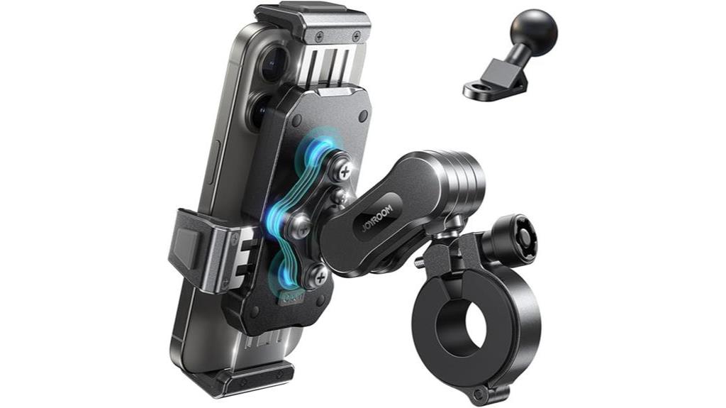 aluminum alloy motorcycle phone mount