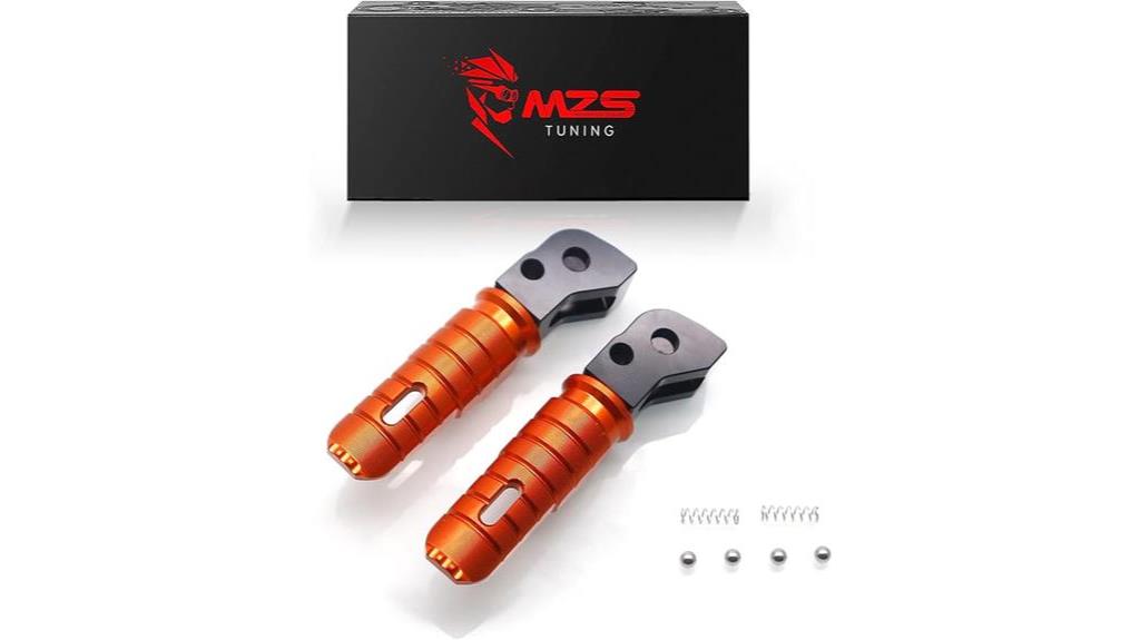 aluminum motorcycle passenger foot pegs