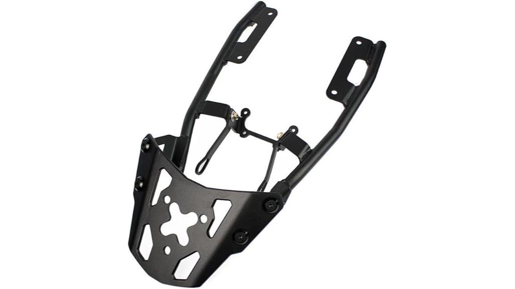 aluminum rear luggage rack