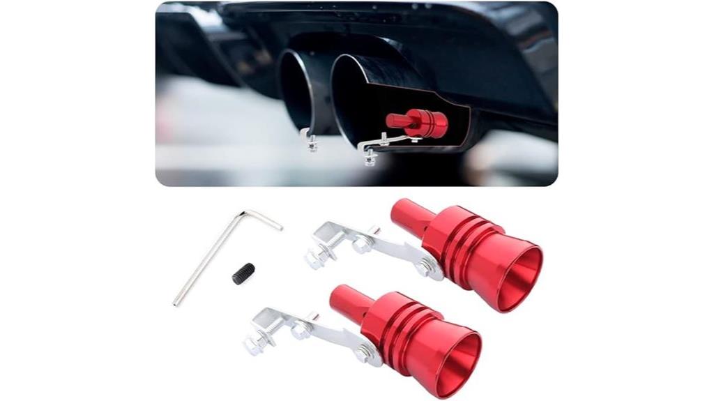 aluminum turbo whistle boosters