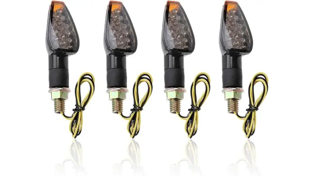 amber lamp motorcycle signals