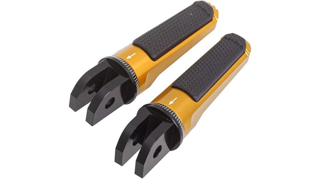 anti slip motorcycle foot pegs