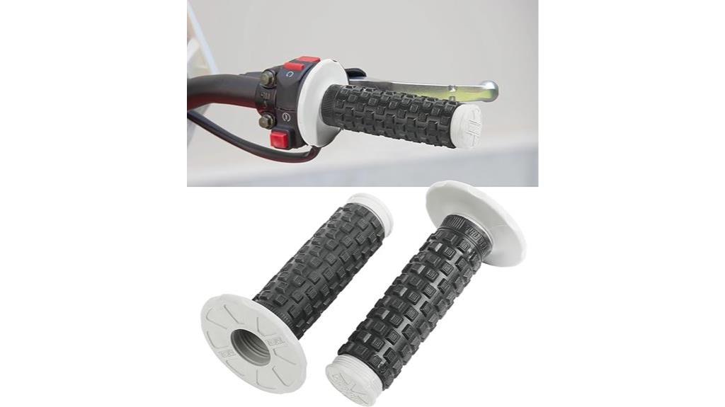 anti slip motorcycle grip design