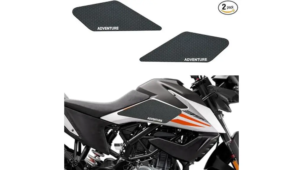 anti slip motorcycle tank pad