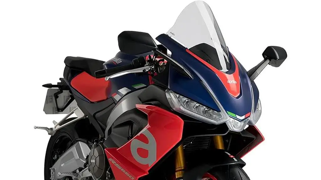 aprilia rs 660 racing screen