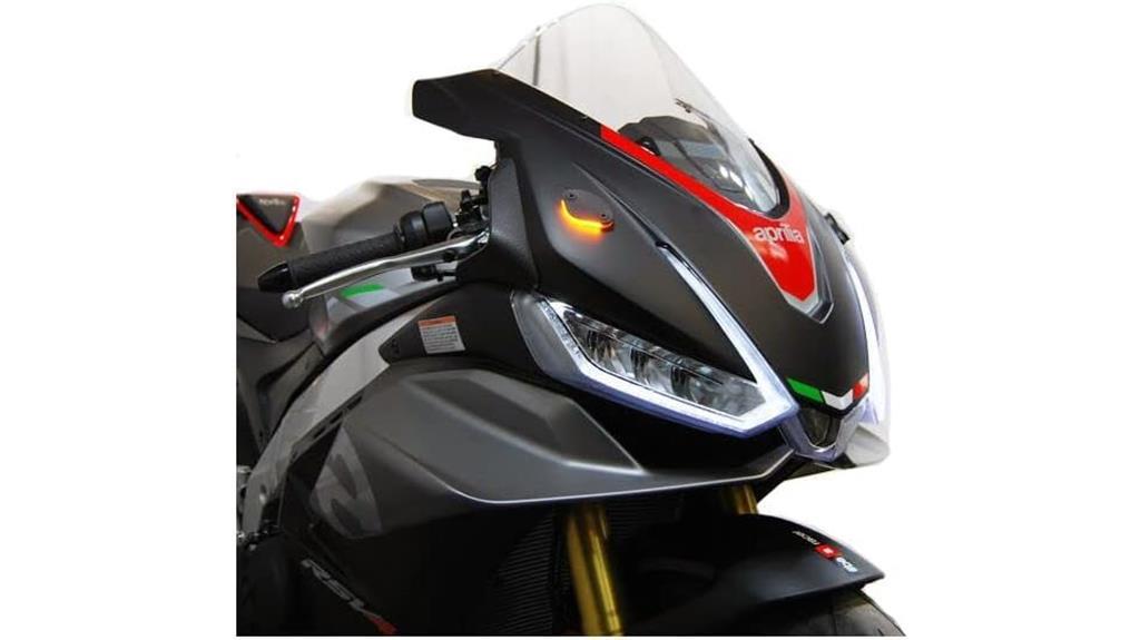 aprilia rsv4 mirror block signals