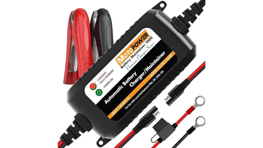 automatic 12v battery charger