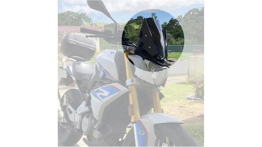 b m w g310 r windscreen