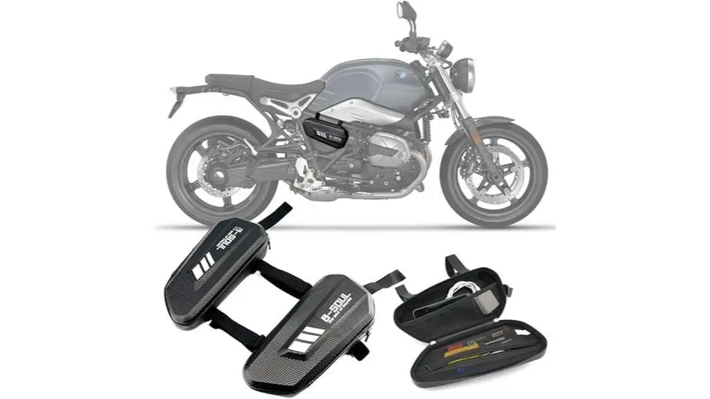 b m w motorcycle side saddlebag