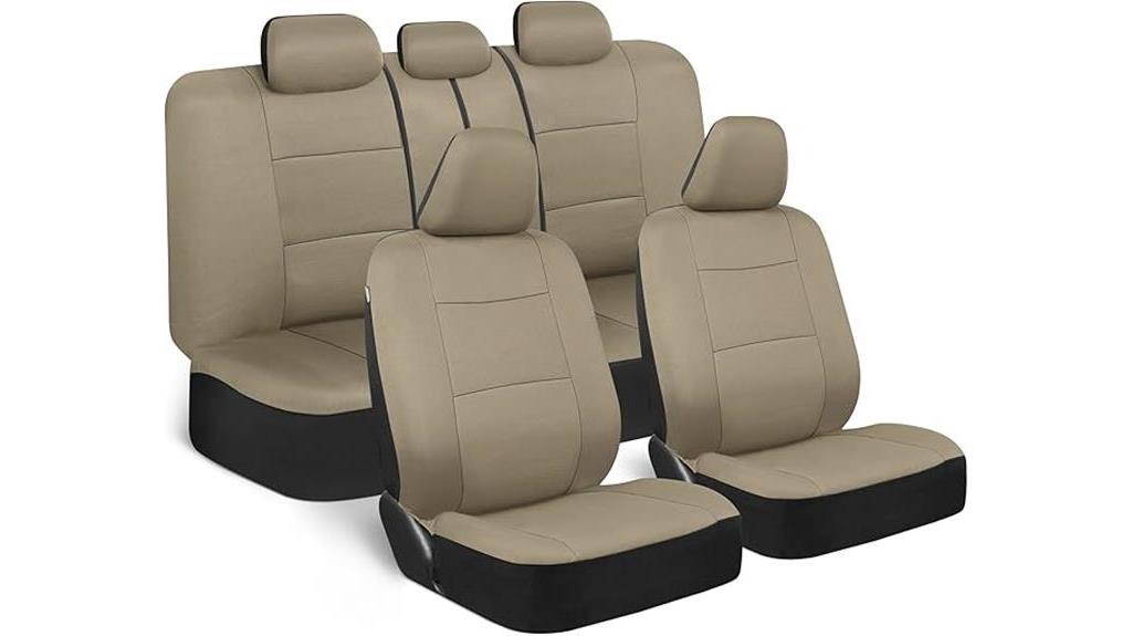 beige bdk polypro seat covers