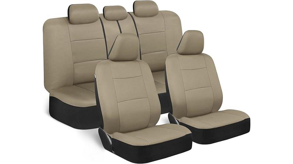 beige bdk polypro seat covers