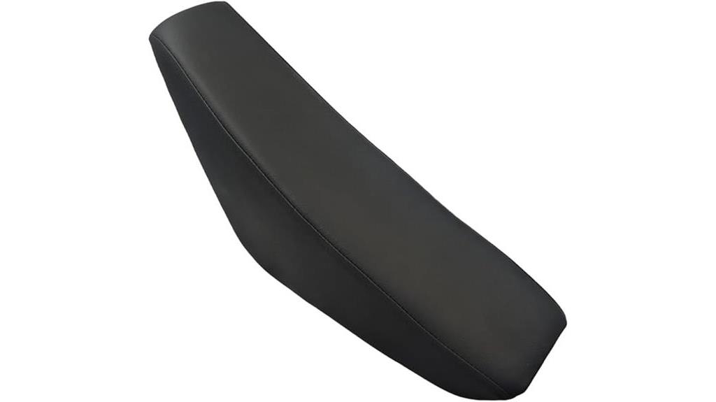 black 46cm seat motorcycle