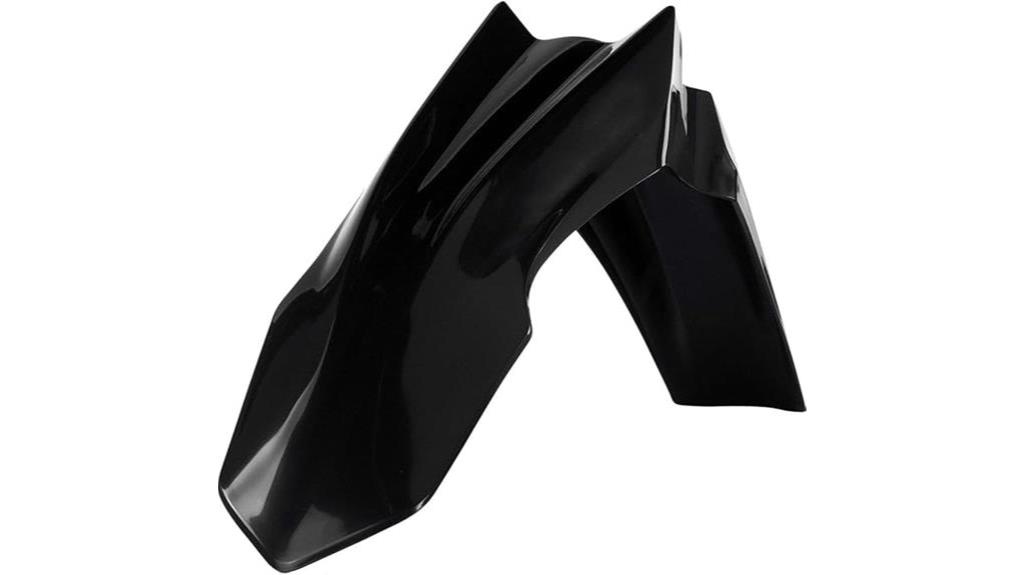 black acerbis front fender