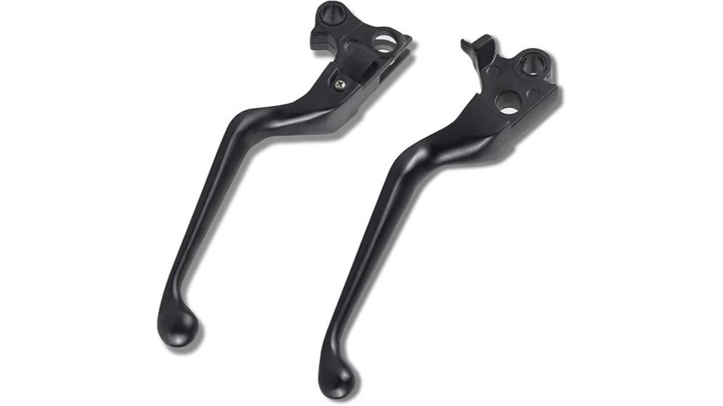 black brake clutch levers