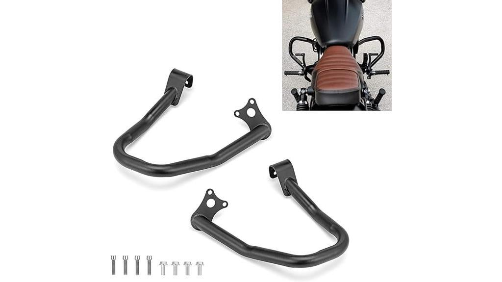 black crash bar kit