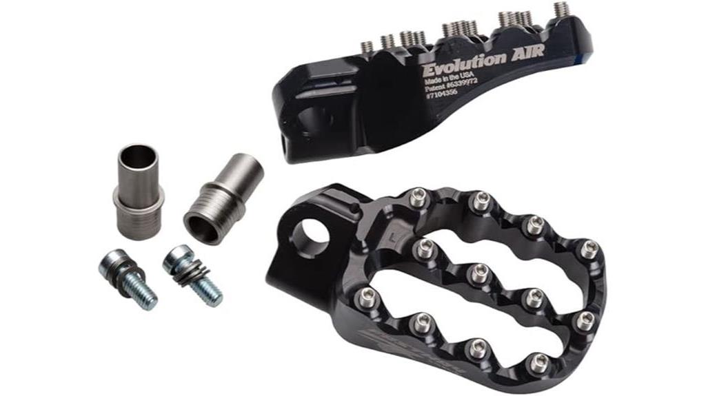 black foot pegs kit