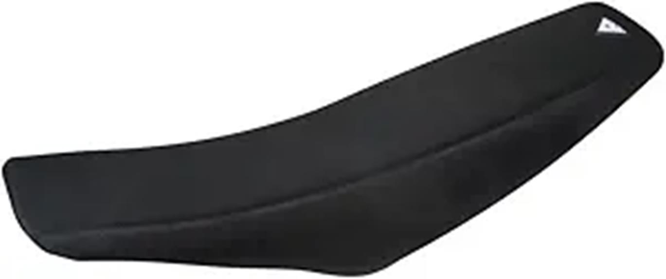 black gripper seat cover