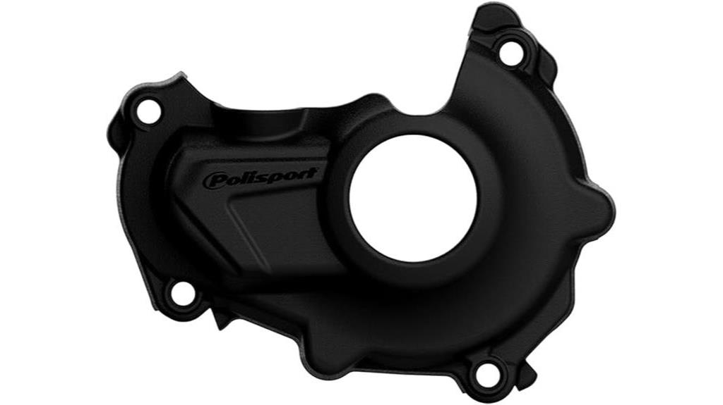 black ignition cover protector