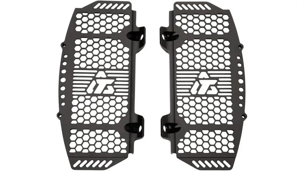 black radiator guards 2024