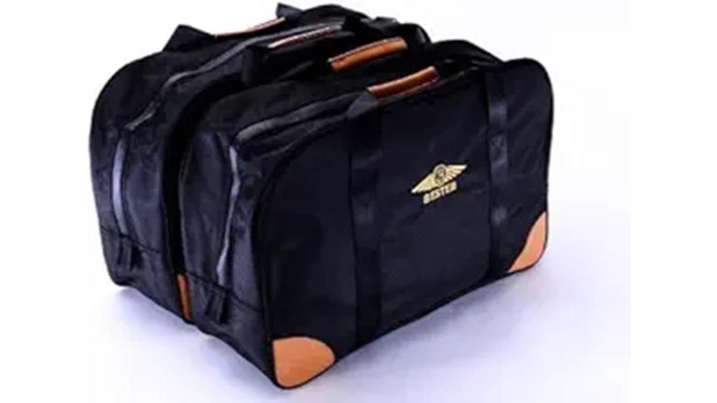 black saddlebag liners pair