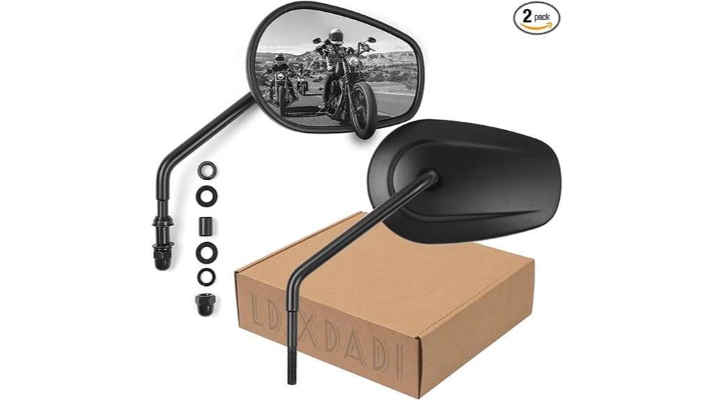 black sportster mirrors compatibility