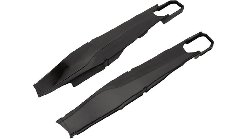 black swing arm guards