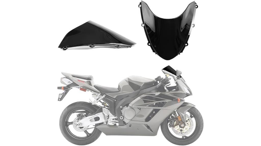 black windscreen for cbr1000rr