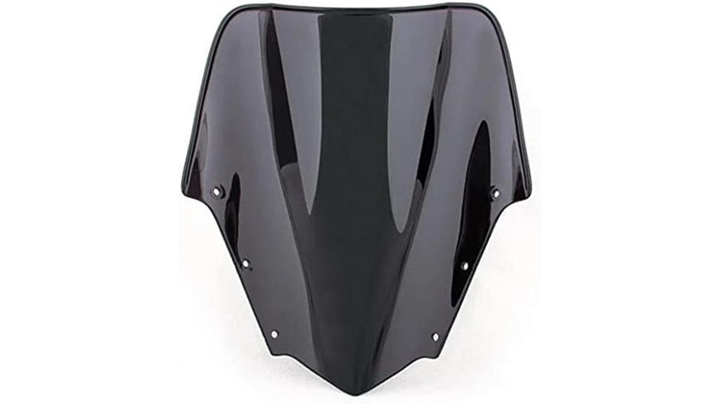 black windscreen yamaha fz1