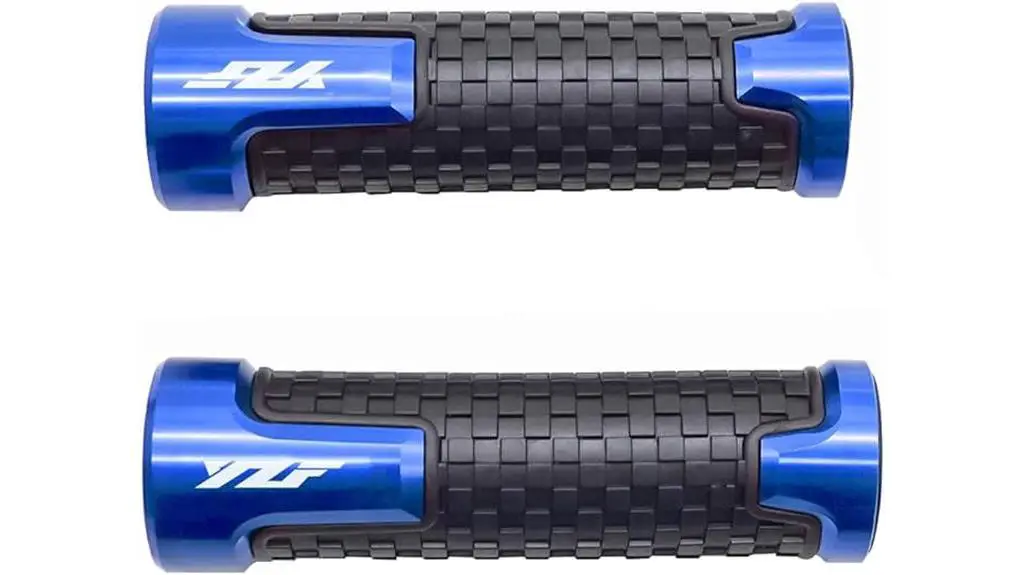 blue 22mm motorcycle grip