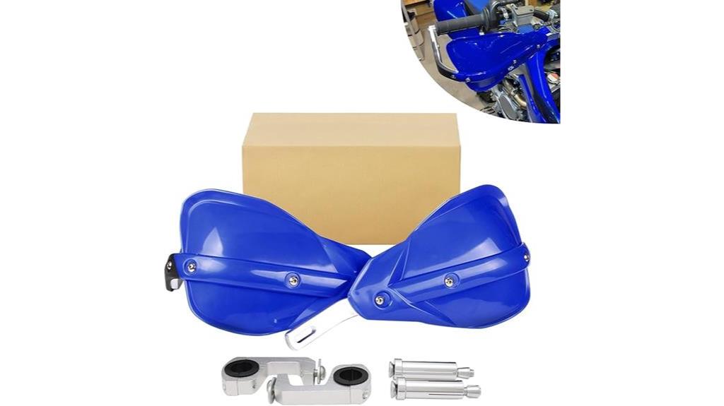 blue motocross handguards for atvs