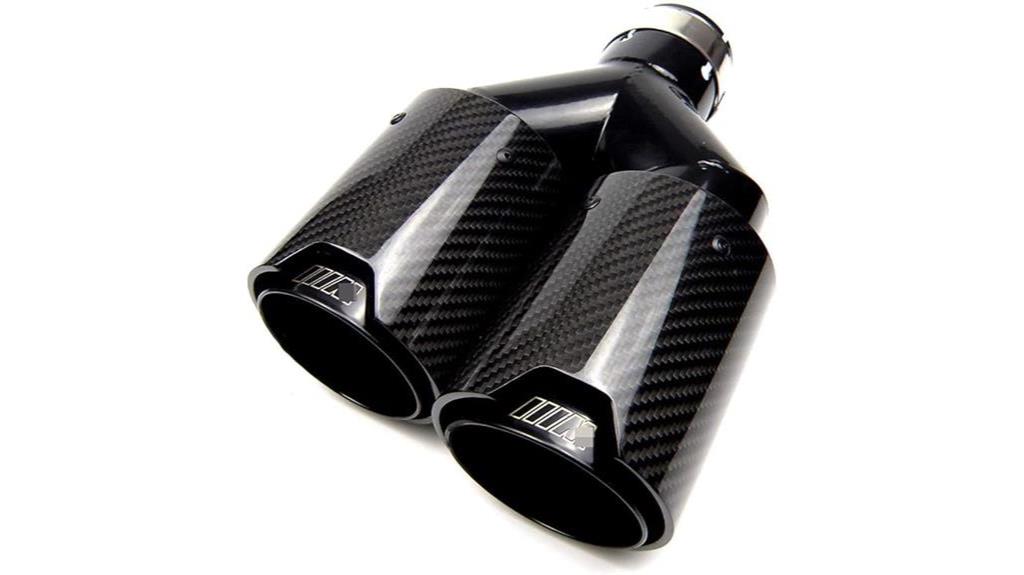 bmw carbon fiber exhaust tips