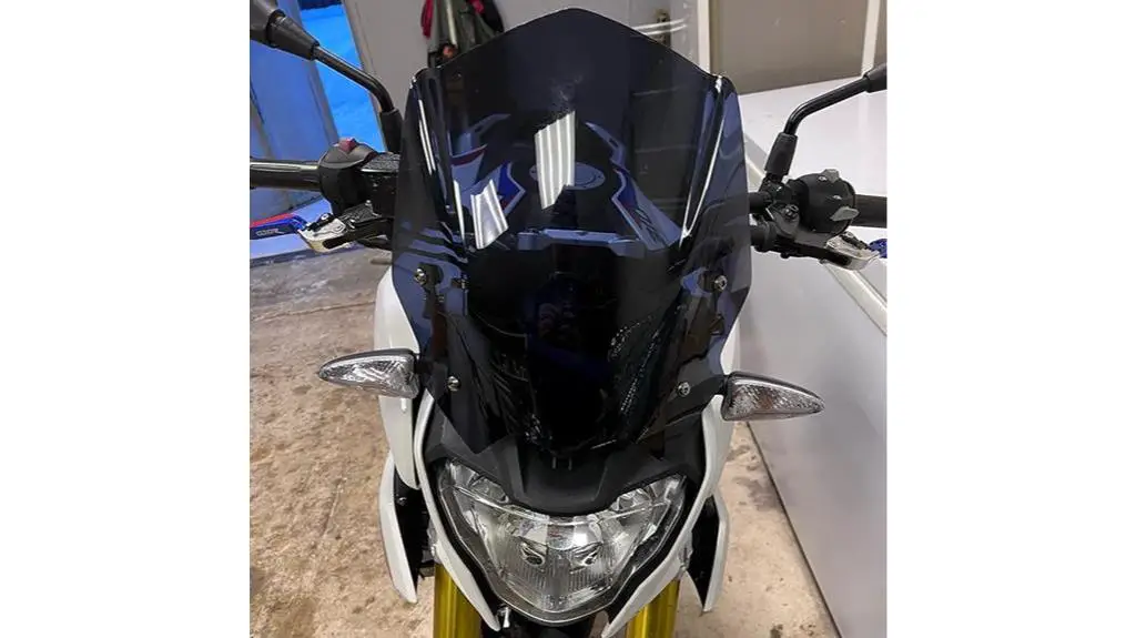 bmw g310r motorcycle windscreen