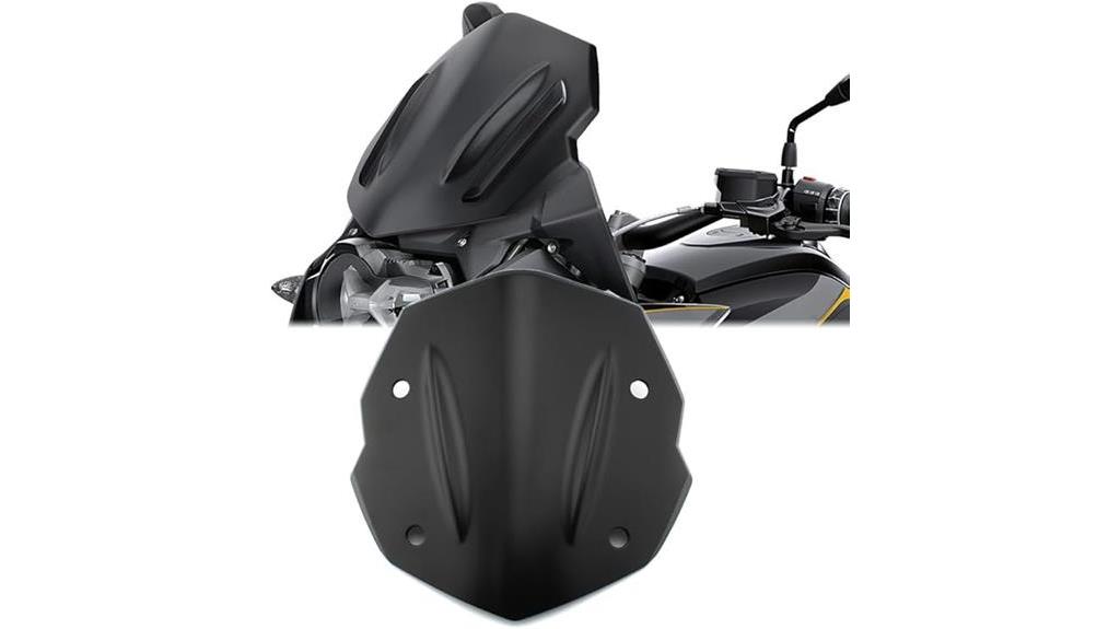 bmw gs motorcycle windshield deflector