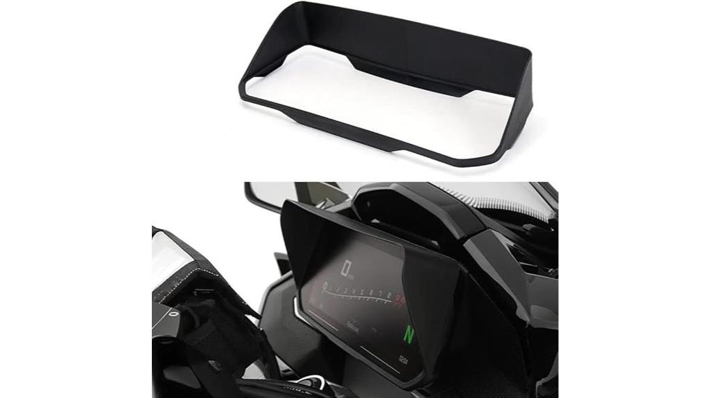 bmw k1600 instrument sun visor