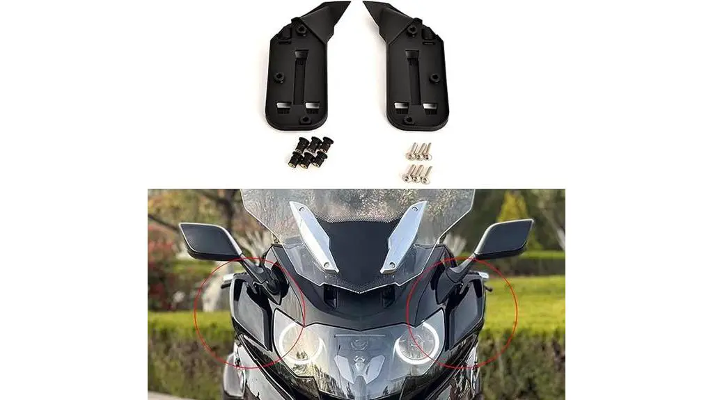 bmw k1600 wind deflector kit