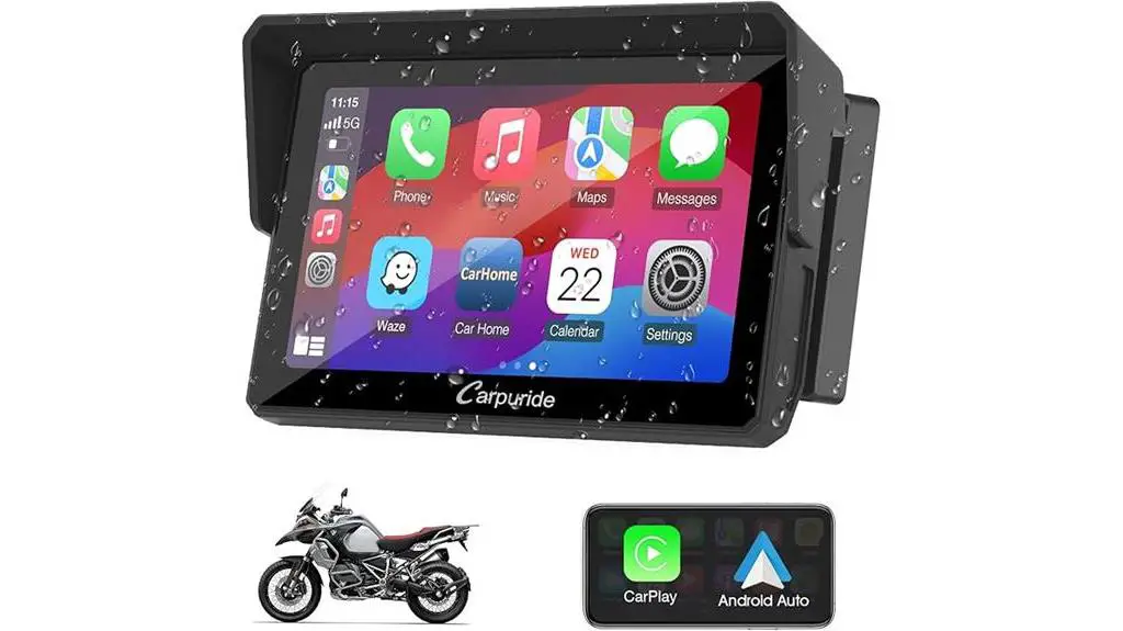 bmw motorcycle carplay screen