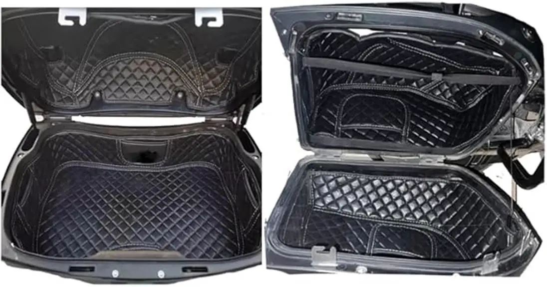 bmw motorcycle trunk pad