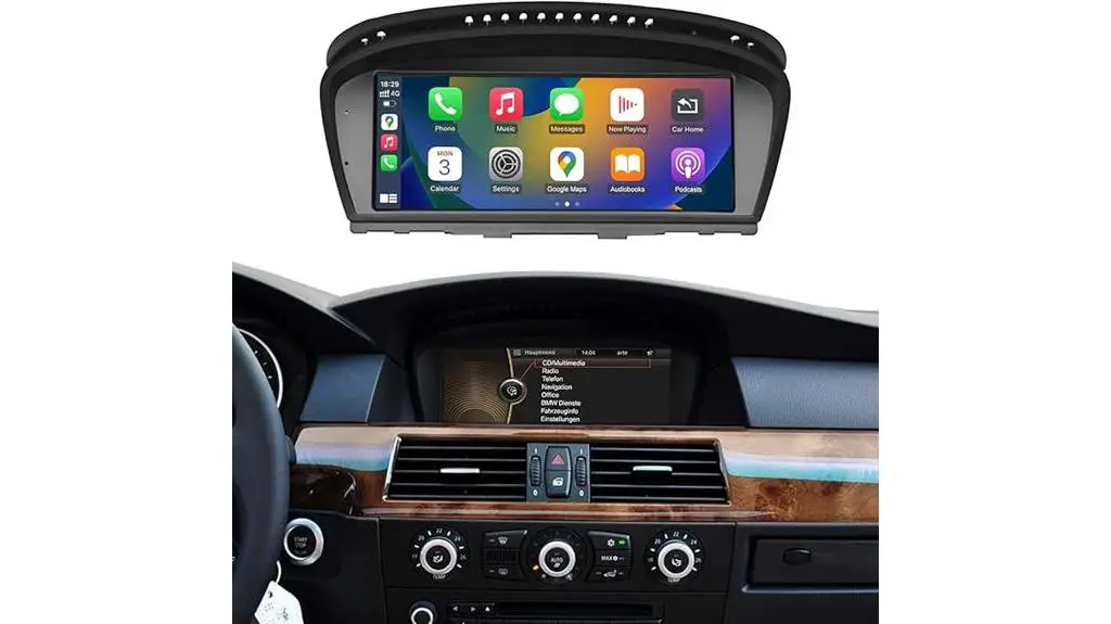 bmw touchscreen car multimedia receiver