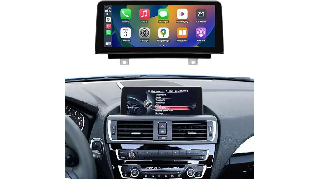 bmw touchscreen car radio