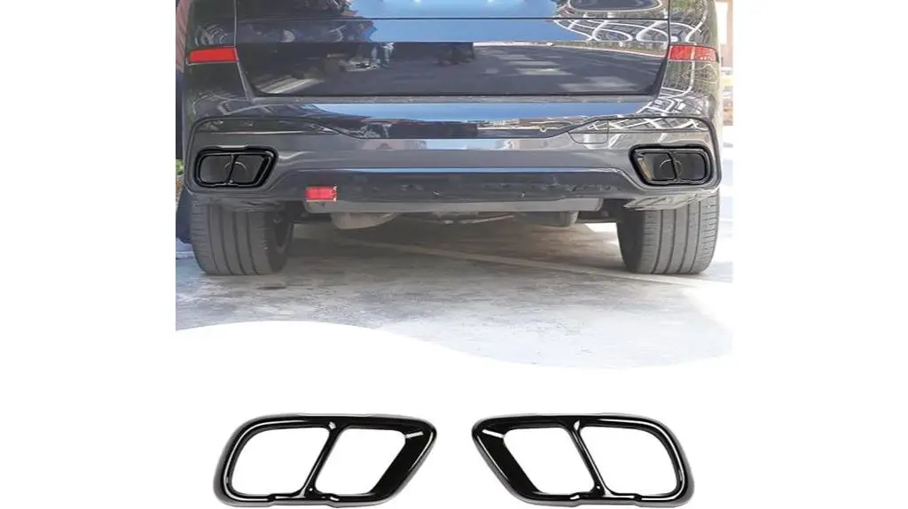 bmw x5 x6 x7 exhaust trim